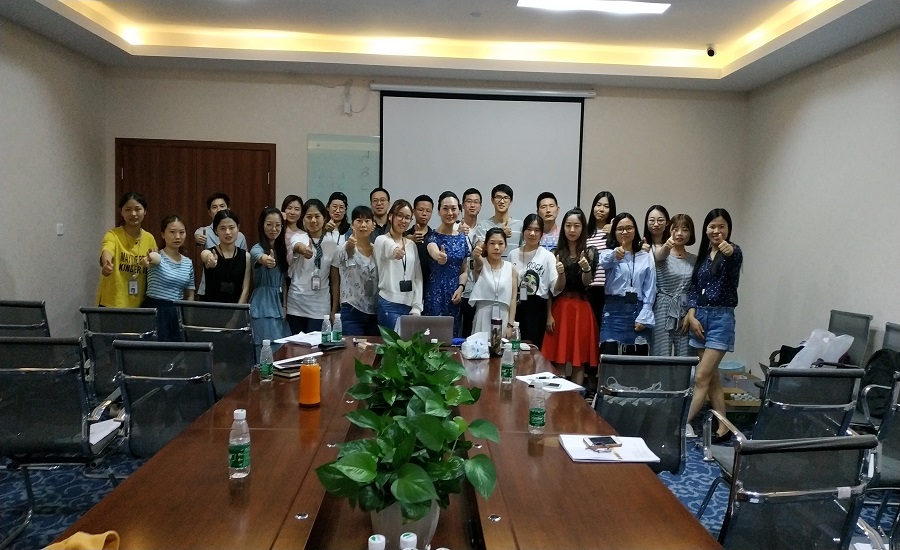 上海某公司“高绩效团队建设与管理”培训