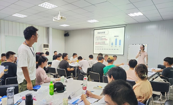 上汽集团某公司“职场幸福学”培训